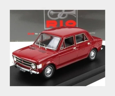 RIO-MODELS 4664 FIAT - 128 4-DOORS 1969 - SPORT RED - 1/43 - Immagine 1 di 2