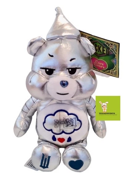 Care Bears WIZARD OF OZ 9 дюймов плюшевый ОЛОВЯННЫЙ ЧЕЛОВЕК 2025 новый выпуск с бирками **ЧИТАЙТЕ** - Изображение 1 из 1