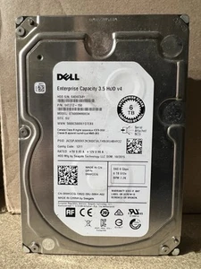 Dell Enterprise Capacity Seagate HDDv4 3.5” 6TB SAS 6GPS 7.2k RPM ST600NM0034 - Afbeelding 1 van 3
