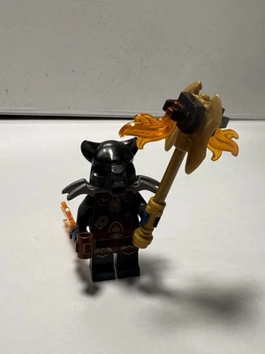 Genuine LEGO Legends of Chima TORMAK - BLACK OUTFIT Minifigure loc133 - Image 1 of 2