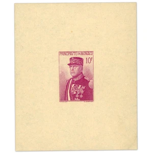 MÓNACO BLOQUE N. ° 1, 15 ANIVERSARIO PRÍNCIPE LOUIS II, SELLO NUEVO** AÑO 1938 - Imagen 1 de 2
