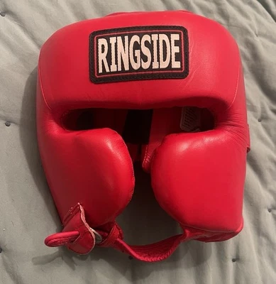 Ringside Master's Competition Headgear Red Size Large - Image 1 of 4