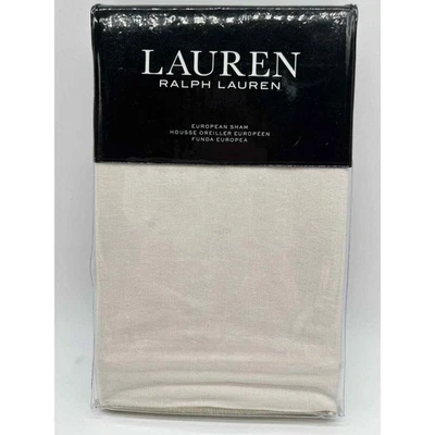 Lauren Ralph Lauren Estella Paisley One Euro Sham Classic Cream $170 NWT, - Image 1 of 4