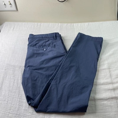 English Laundry Pants Mens 34X32 Blue Chino 5-Pocket Cotton Blend Stretch Casual - Image 1 of 4