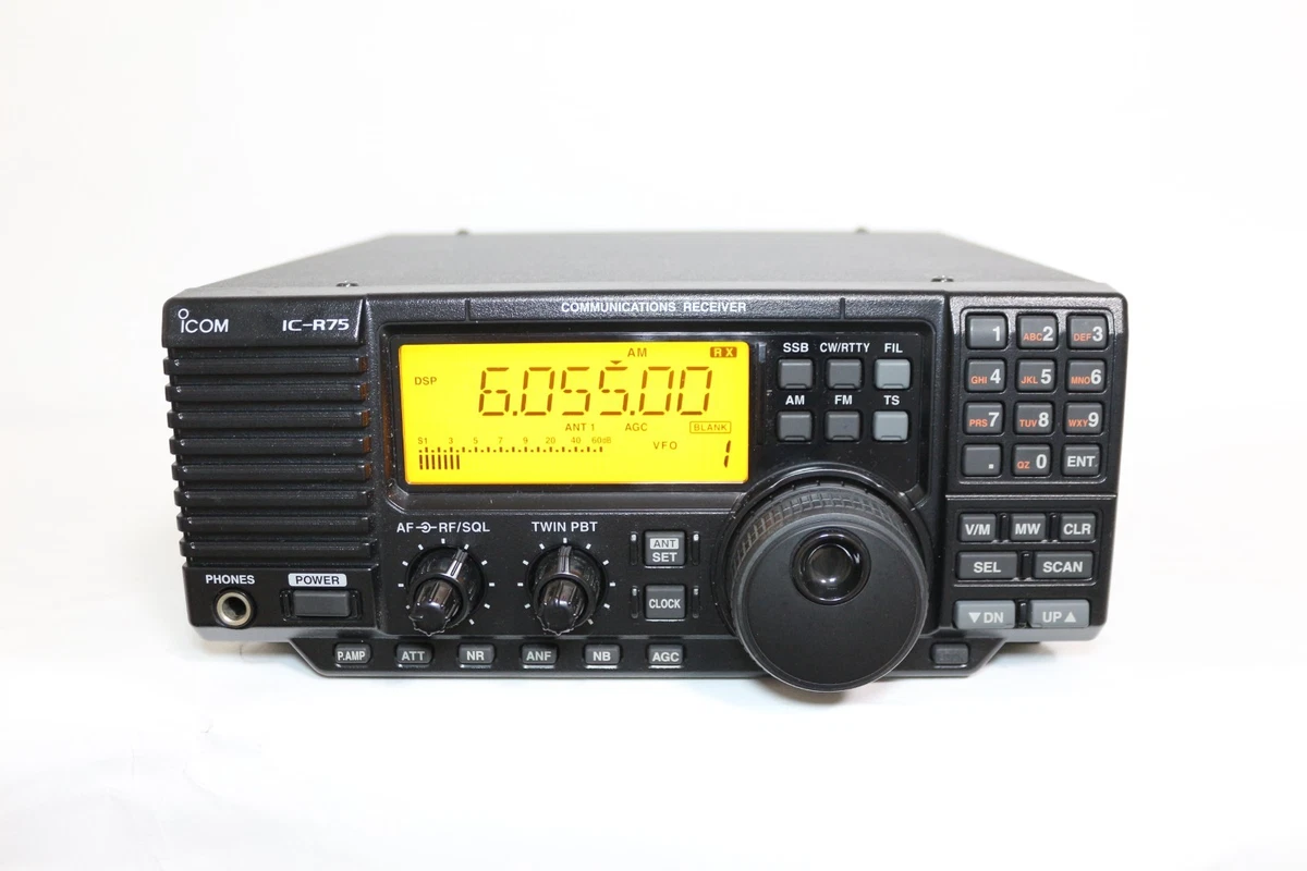 iCOM /IC-R75　レシーバー　 無線機　ジャンク品　アイコム iCOM /IC-R75 レシーバー 無線機 ジャンク品 アイコム Yahoo
