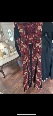 Palestine Black Thobe - Image 1 of 2