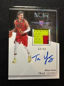 2018-19 PANINI NOIR ON CARD AUTO AUTOGRAPH JERSEY PATCH #345 ROOKIE RC /99 RPA - Picture 1 of 2