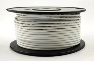 H610-09-25 25FT 10AWG WHITE Stranded Appliance & Marine 600V Wire UL1015 105C - Picture 1 of 1