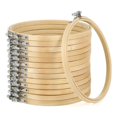14 Pieces 6 Inch Embroidery Hoops Bulk   Hoop  For For1620 - Image 1 of 4
