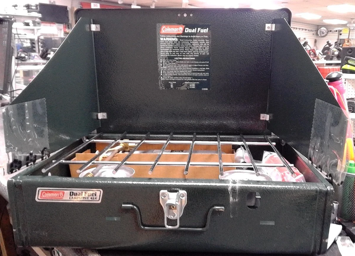 Coleman Dual Fuel Stove 424 for sale | eBay