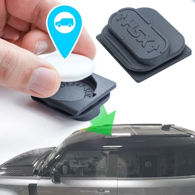 Roof Rail AirTag Vault Holder for Land Rover Defender L663 Anti Theft Tracker - Изображение 1 из 4