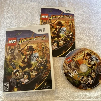 LEGO Indiana Jones 2: The Adventure Continues - Juego Nintendo Wii - Probado Foto 1 de 4