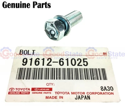 Genuine Corolla NZE161 NZE141 NZE121 NZE120 NDE150 Control Shaft Cover Bolt - Image 1 of 2