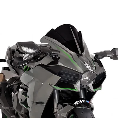 Parabrisas delantero de motocicleta 2024 para Kawasaki Ninja H2R H2 2015-2024 Foto 1 de 4