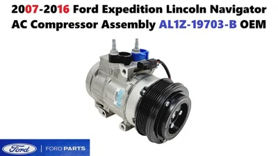 2007-2016 Ford Expedition Lincoln Navigator AC Compressor Assembly AL1Z-19703-B - Image 1 of 4