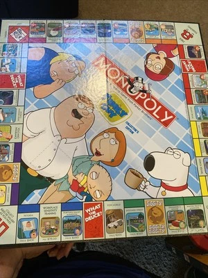 Monopoly FAMILY GUY Edición Coleccionista Repuesto TABLERO DE JUEGO y Caja 6 Foto 1 de 4