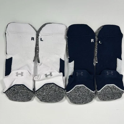 Calcetines Under Armour UA Performance Cojín de Golf No Show (2 Pares) Para Hombre’s 8-12 NUEVO Foto 1 de 4