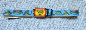 Vintage 1988 TMNT Teenage Mutant Ninja Turtles LEE BELT BUCKLE & BELT YOUTH  - Picture 1 of 7