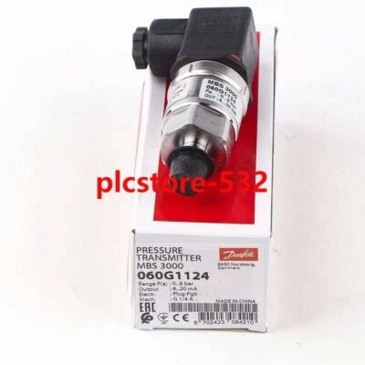 New DANFOSS 060G1124 MBS 3000 Pressure Transmitter In Box - Image 1 of 2