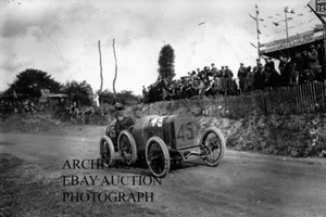 Peugeot factory racer Zuccarelli 1912 French Grand Prix Dieppe photo auto racing - Picture 1 of 1