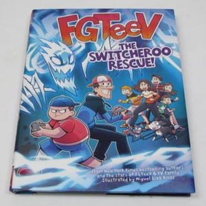 The Switcheroo Rescue! FGTeeV Staff 2022 Hardback Graphic Novel Miguel Rivas - Imagen 1 de 4