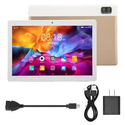 New 10.1in Tablet For 12 Gold 5G WiFi Calling 6GB 128GB 1960x1080 Resolu - Image 1 of 4