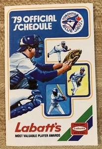 1979 Toronto Blue Jays Baseball Schedule Sponsored By Labatts Beer - Picture 1 of 4