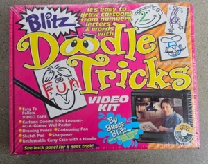 Blitz Doodle Tricks DVD Video Kit By Bruce Blitz New in package Unopened - Picture 1 of 2