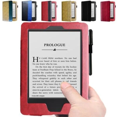 Magnetic Closure e-Reader Protective Case Flip Shell for Kindle Touch D01200 - Image 1 of 4