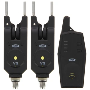 NGT VS Fishing Wireless Bite Alarm Set & 4 x Snag Bars Fits Rod Pod rest - Picture 1 of 6