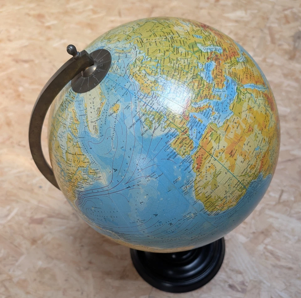 Greaves & Thomas Globe - Blue Water - 30cm - Excellent Condition - Image 1 of 4
