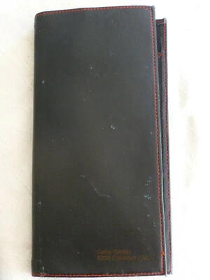 Visitenkarten Album, Mappe, schwarz, Aufdruck, für 80 Stück  - Bild 1 von 2