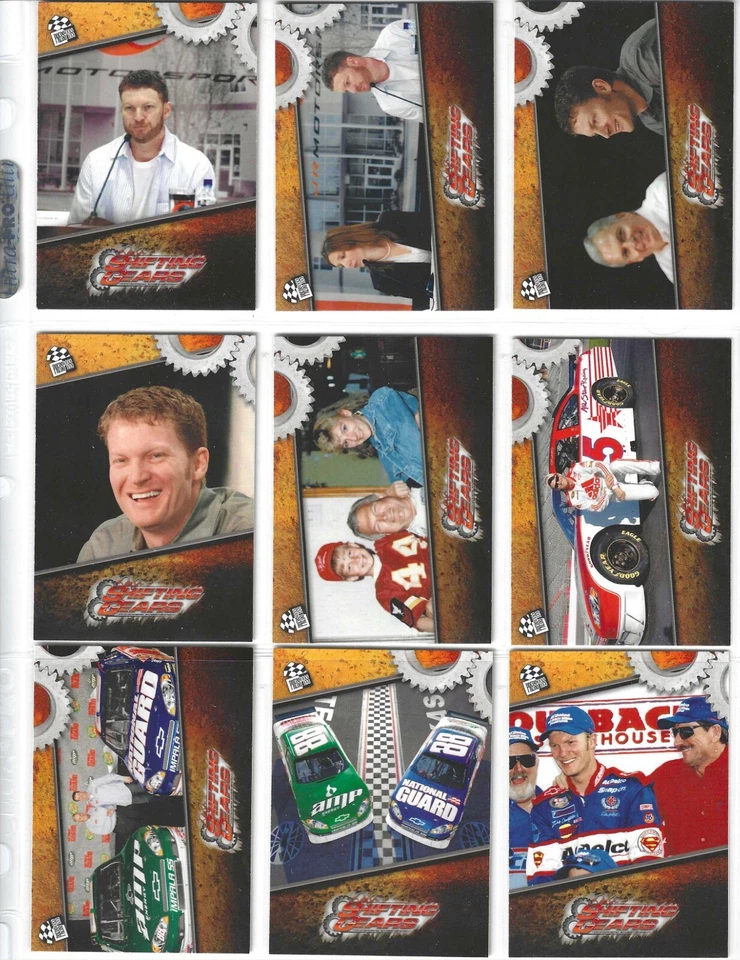 2009 Press Pass DALE JR. SHIFTING GEARS-Complete 25 card set-Straight to pages! - Image 1 of 1