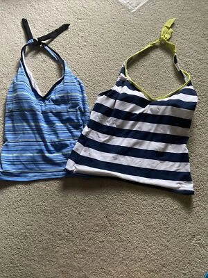 Tops de traje de baño náutico talla 10 Foto 1 de 4