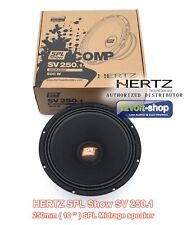 HERTZ SV 250.1 SPL Show 250mm(10’’), Midrange Speaker, 500W Max; 1 piece in box