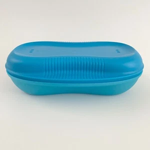 Tupperware Macchina da Colazione per Microonde 430ml Blu 6996A-3 - Foto 1 di 7