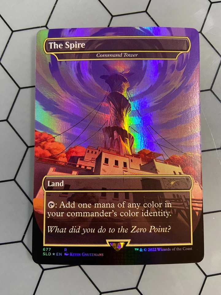MTG | Secret Lair x FORTNITE | SLD | The Spire (Command Tower) (677) | 🌟FOIL🌟 - Image 1 of 1