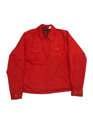 Винтажная женская ветровка Koret City Blues Bomber размер XL красная только 90-е ретро - Изображение 1 из 4