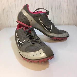 Women’s Nike Track and Field Cleats Size 6 With Pink Sole - Picture 1 of 13