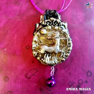 Zodiac Horoscope Necklace Talisman Amulet Pendant Astrology Symbol Sagittarius - Picture 1 of 24