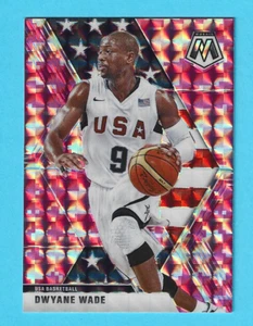 2019-20 Panini Mosaic EE. UU. camuflaje rosa Prizm Dwyane Wade #259 - Imagen 1 de 2