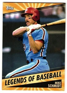 2021 Opening Day Legends Of Baseball #LOB-24 Mike Schmidt - Picture 1 of 2