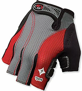 Specialized Women's Gel Cycling Gloves Short Finger Body Geometry Red Grey S/M/L - Picture 1 of 2