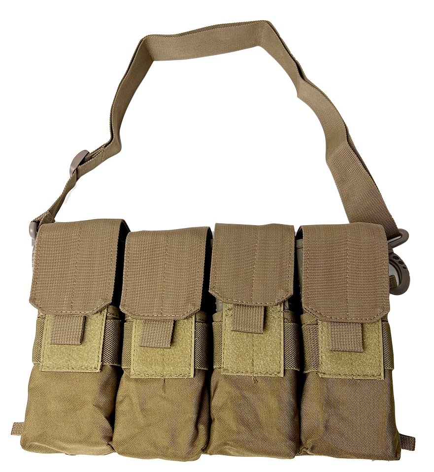 VISM 8x Magazine Carrier Pouch Tan CVMARC3044T Rifle Magazine Pouch