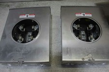 Lot of 2 Talon 4 Jaw 200A 600Vac Type 3R Meter Enclosure Uat437-Xgf