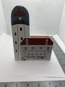Sandy Hook Lighthouse Shelf Sitter 1996 Cat’s Meow 46F-1154A - Picture 1 of 6