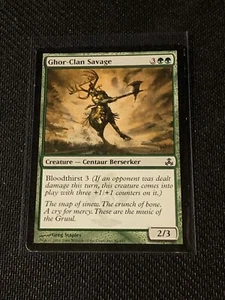 Magic the Gathering Guildpact Ghor Clan Savage - Picture 1 of 2