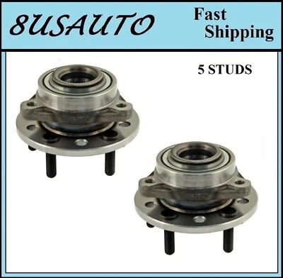 FRONT Wheel Hub Bearing Assembly Fit CHRYSLER 94-01 LHS, 94-96 NEW YORKER (PAIR) - Image 1 of 3