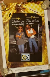 POSTER PROMO POSTER AUTOGRAFATO RARO INTERNAZIONALE IV gruppo audio pro AUTOGRAFATO JON BON JOVI - Foto 1 di 7