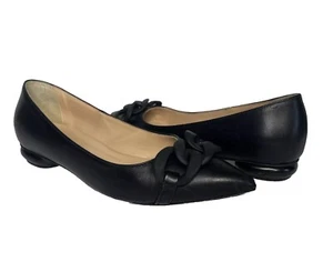 Beautiisoles Pointed Leather lightweight Chain Adornments Women’s Flats 6 - Picture 1 of 7
